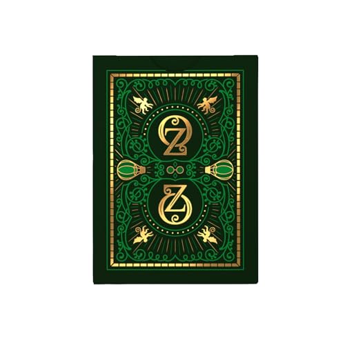 Bicycle Wizard of Oz Playing Cards – Emerald & Gold Deck by USPC