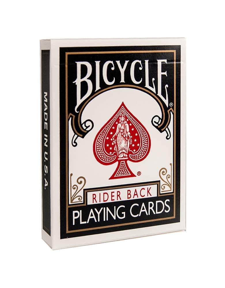 Bicycle Rider Back Standard Index Playing Cards – 12-Deck Bulk Pack (Poker Size, Red & Blue Backs)