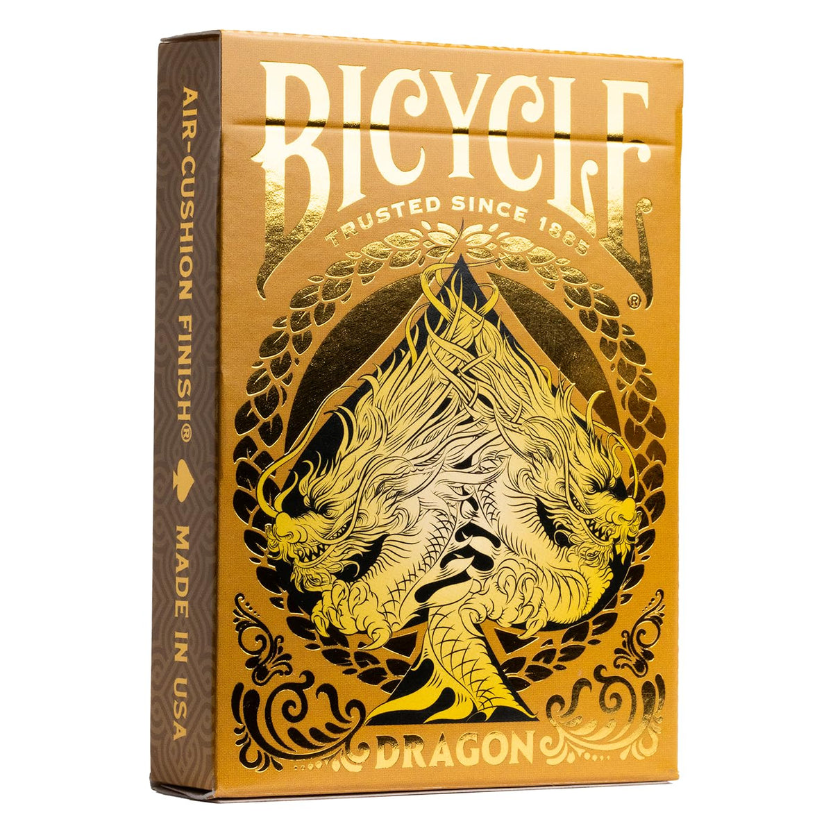Bicycle Gold Dragon Foil Premium Playing Cards – 1 Deck