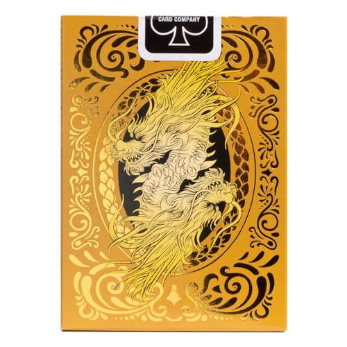 Bicycle Gold Dragon Foil Premium Playing Cards – 1 Deck