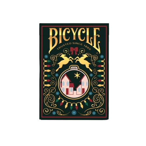 Bicycle Home for the Holidays Collectible Playing Cards – Standard 52-Deck, Poker Size