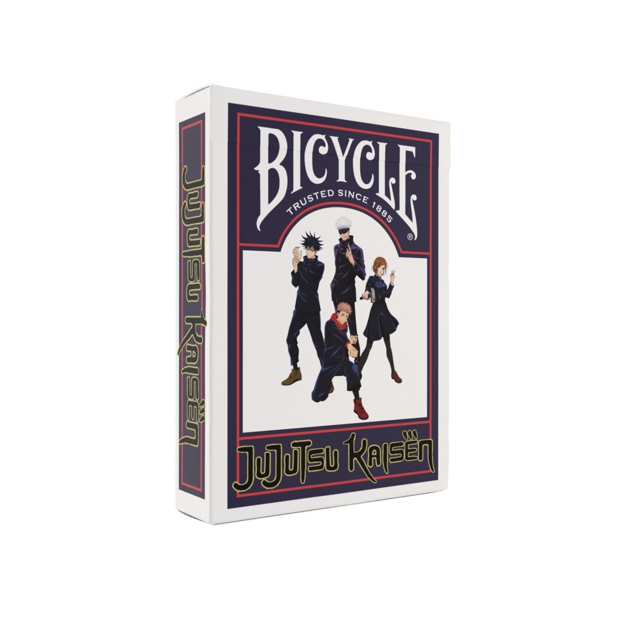 Bicycle Jujutsu Kaisen Collectible 52-Card Deck – Poker Size, Anime Gift for Family & Kids