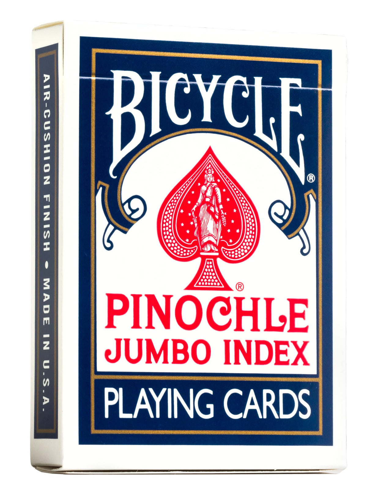 Bicycle Jumbo Pinochle Playing Cards – Large-Print, Easy-to-Read Numbers & Suits Deck