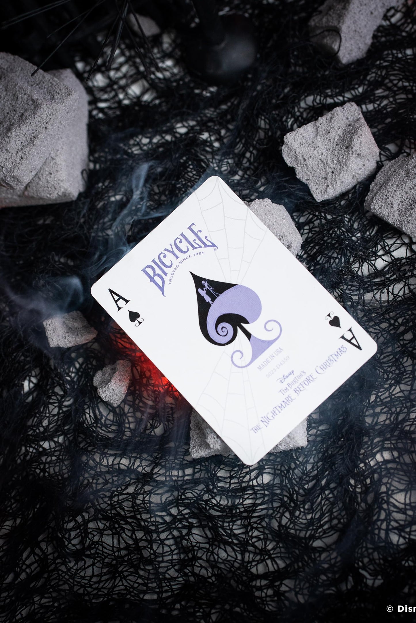 Bicycle Nightmare Before Christmas Playing Cards – Jack Skellington Deck