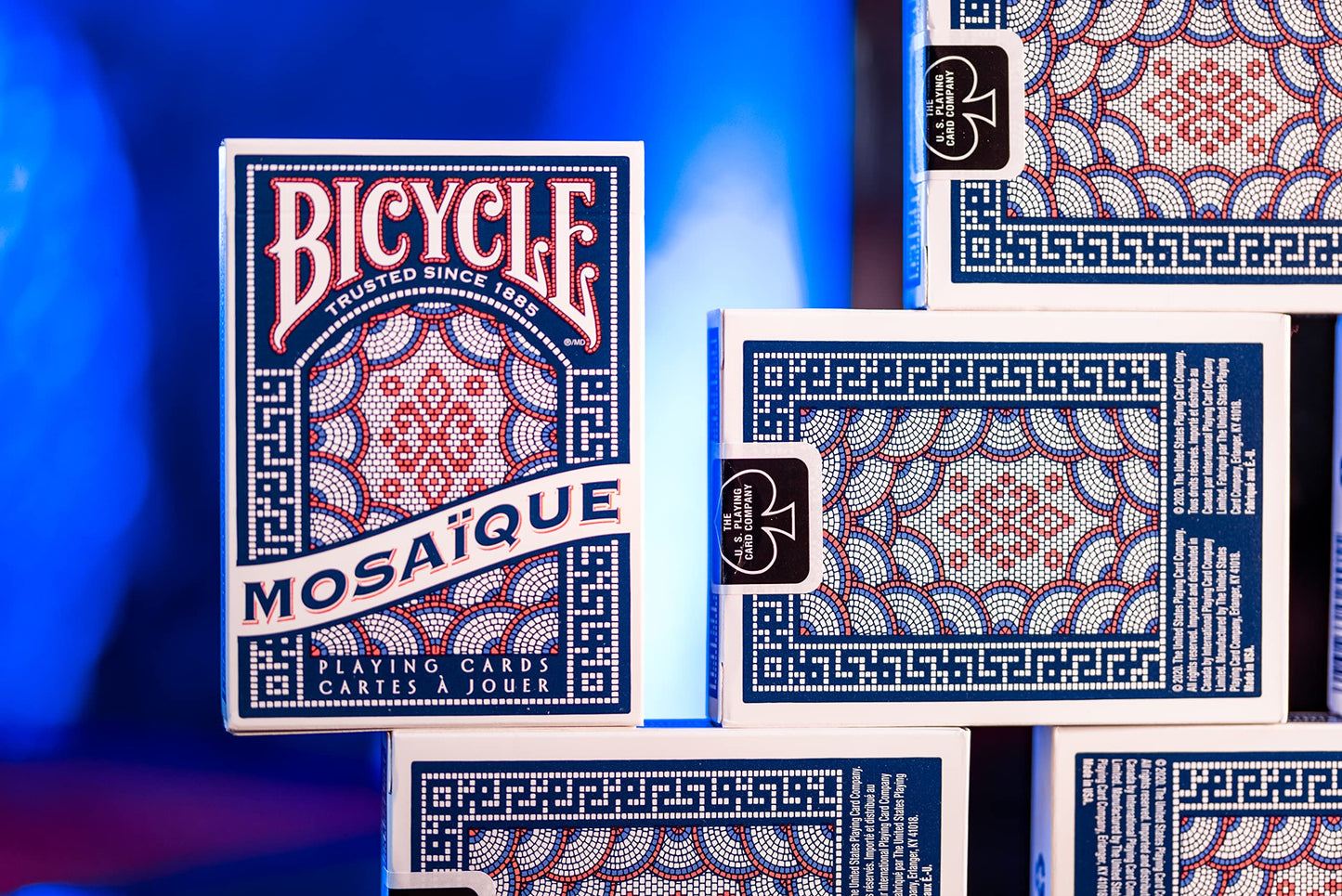 Bicycle Mosaique Playing Cards – Premium USA-Made Mosaic-Style Deck