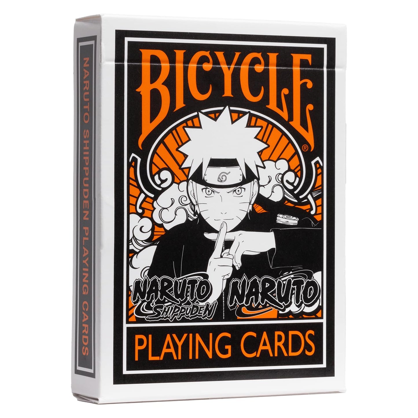 Bicycle Naruto Shippuden Playing Cards – Leaf Village Back, Air Cushion Finish, 1 Deck