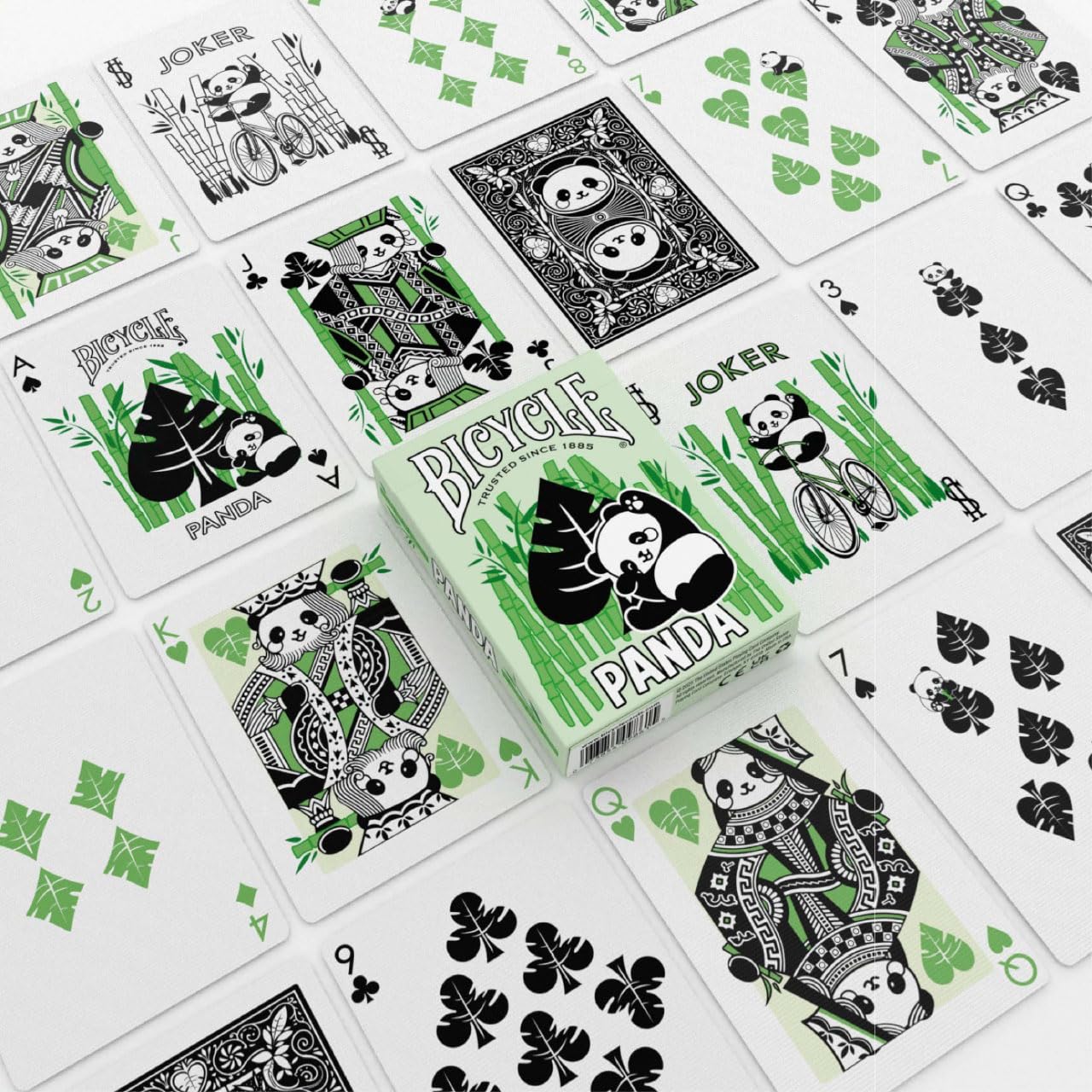 Bicycle Panda Playing Cards – Cute Panda Court Cards, 1 Deck