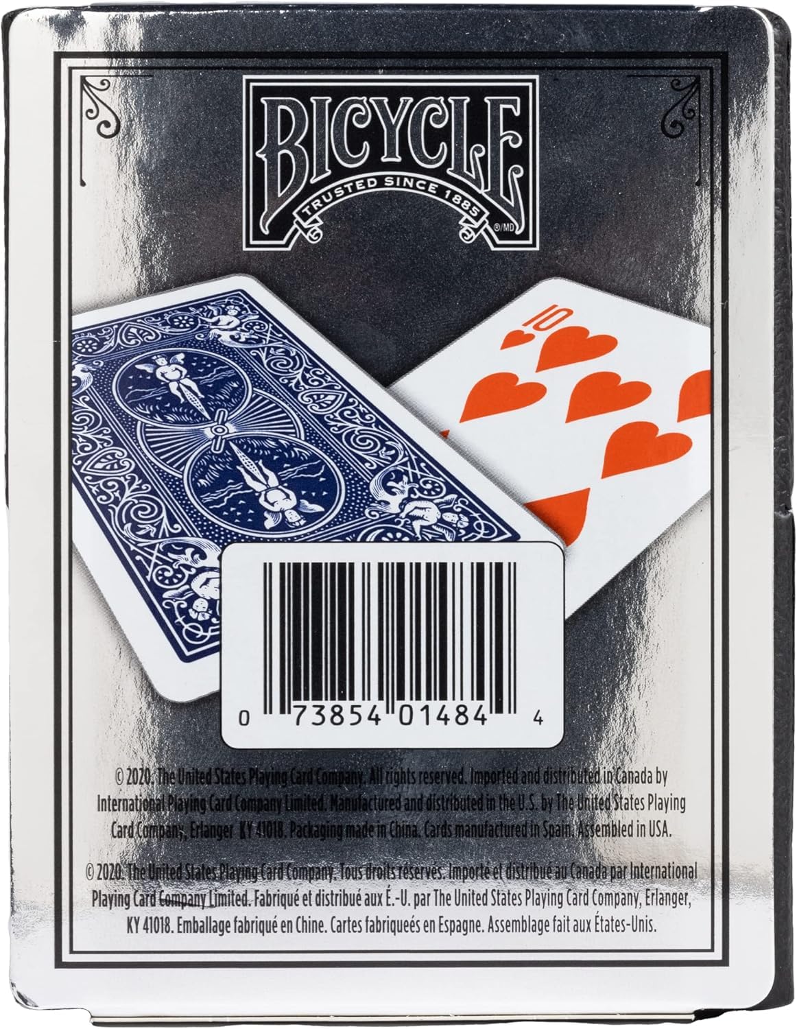Bicycle Prestige Waterproof Plastic Playing Cards – Red & Blue 2-Pack