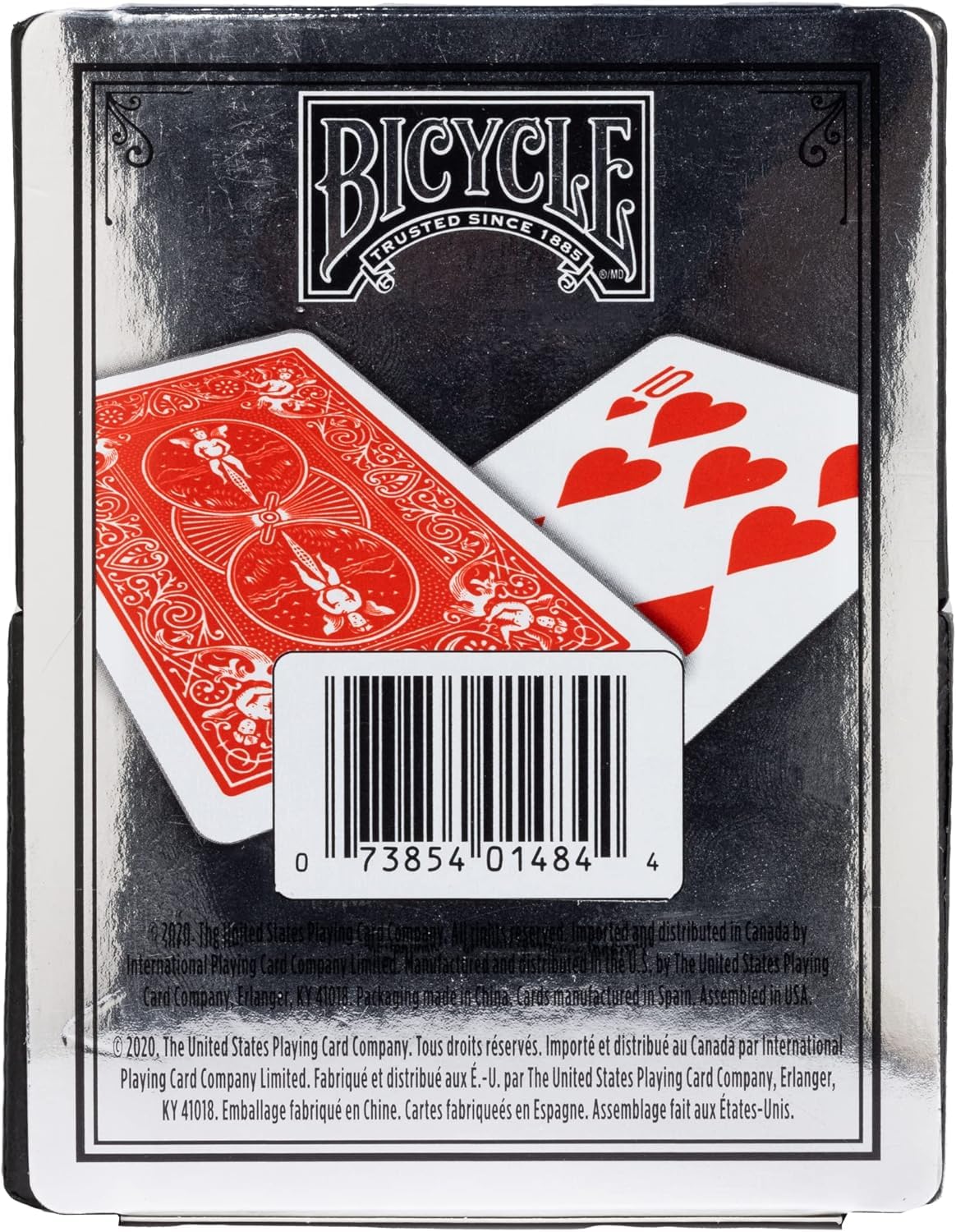Bicycle Prestige Waterproof Plastic Playing Cards – Red & Blue 2-Pack