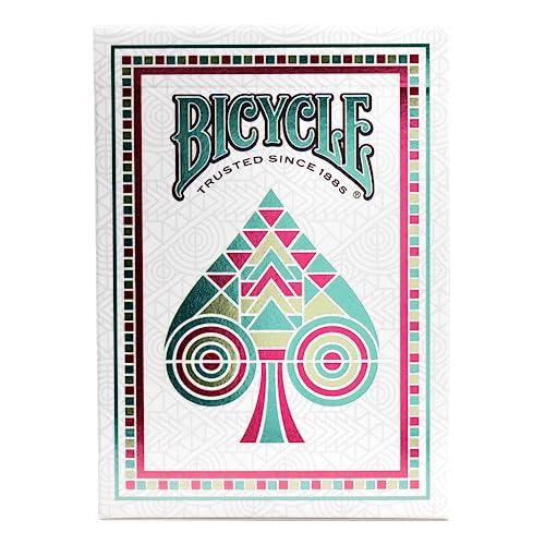 Bicycle Prismatic Playing Cards – Modern Design, Cold Foil, Air Cushion Finish for Card Games and Magic