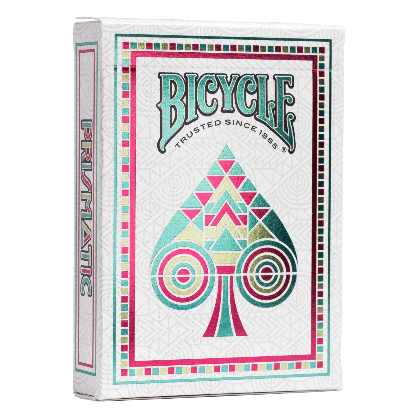 Bicycle Prismatic Playing Cards – Modern Design, Cold Foil, Air Cushion Finish for Card Games and Magic