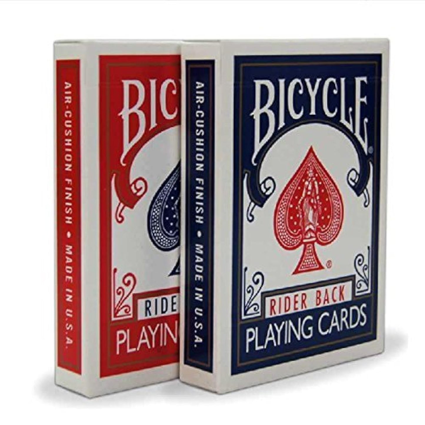 Bicycle Rider Back 808 Poker Cards – 2 Decks, Red & Blue, Made in USA