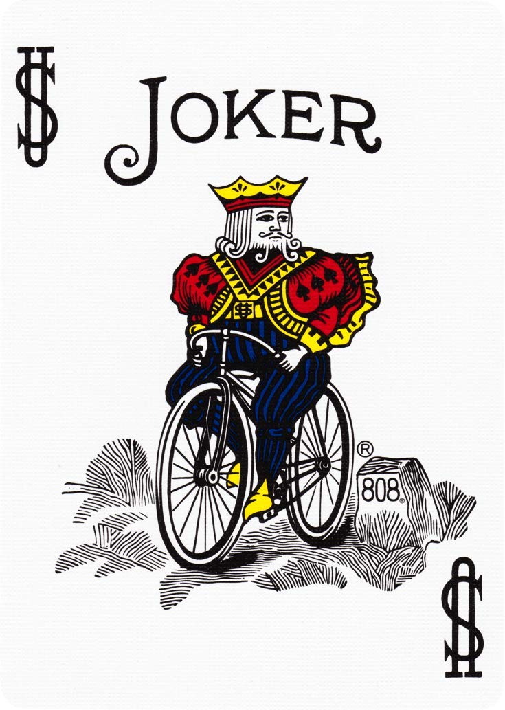 Bicycle Rider Back Silver Deck – Classic Silver Playing Cards