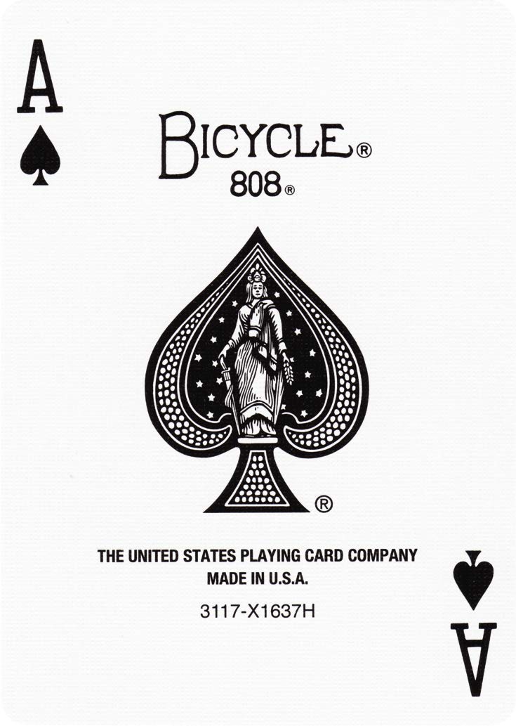 Bicycle Rider Back Silver Deck – Classic Silver Playing Cards