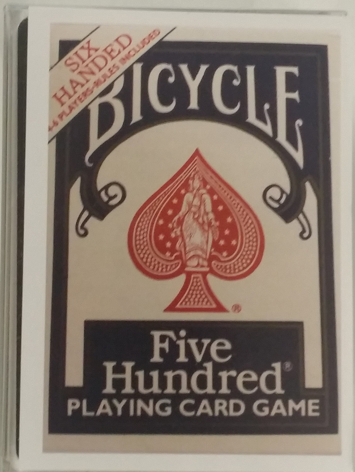 Bicycle Six Handed 500 Card Deck – Plastic Tuck Case