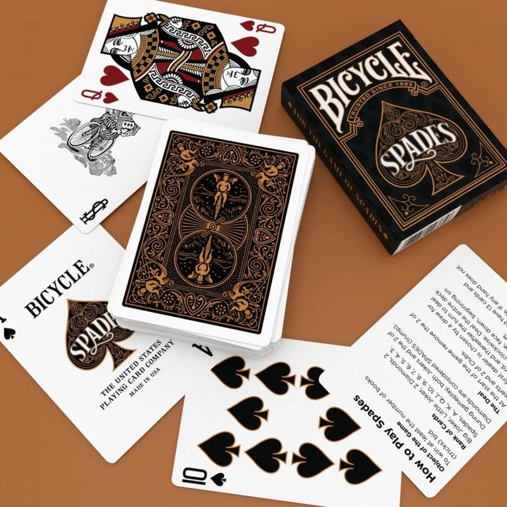 Bicycle Spades Playing Cards – Classic Deck by Bicycle for Card Games
