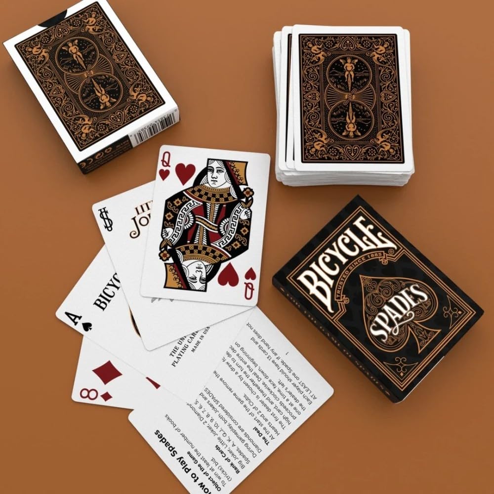 Bicycle Spades Playing Cards – Classic Deck by Bicycle for Card Games