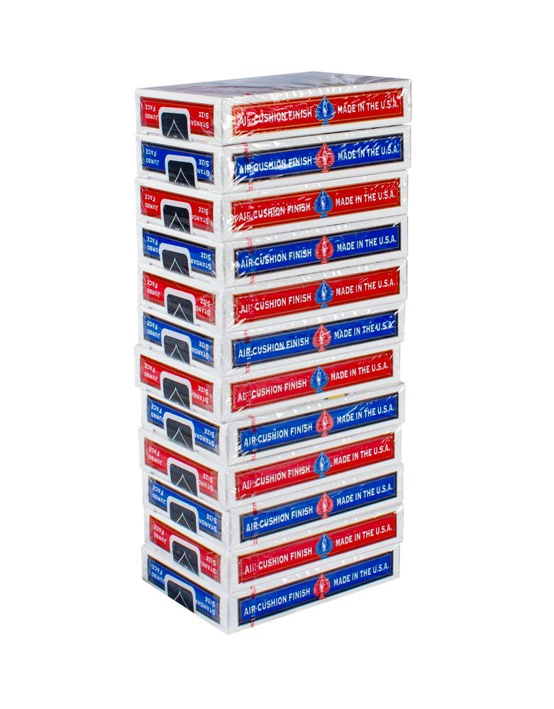 Bicycle Standard Index Playing Cards, 12 Pack – Classic US-Made Decks