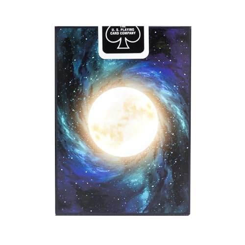 Bicycle Stargazer New Moon Blue Playing Cards – Silver Foil Tuck Case