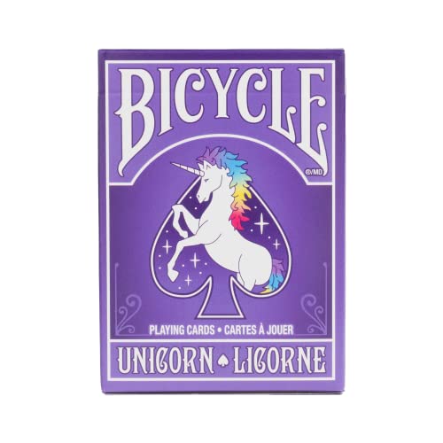 Bicycle Unicorn Playing Cards – Premium US-Made Deck with Unicorn Back