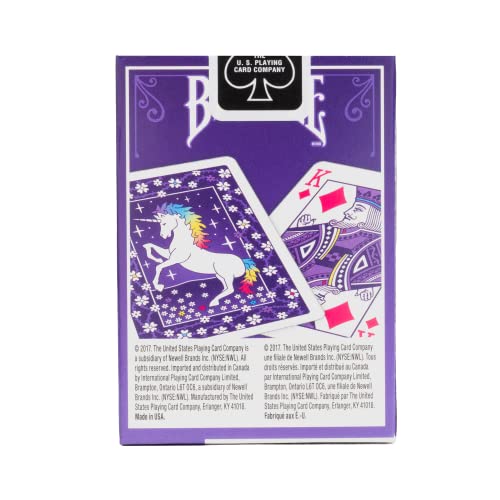 Bicycle Unicorn Playing Cards – Premium US-Made Deck with Unicorn Back