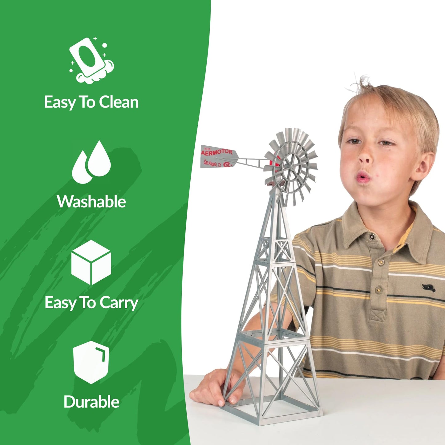 Big Country Toys Aermotor Windmill - 1:20 Scale Farm Toy