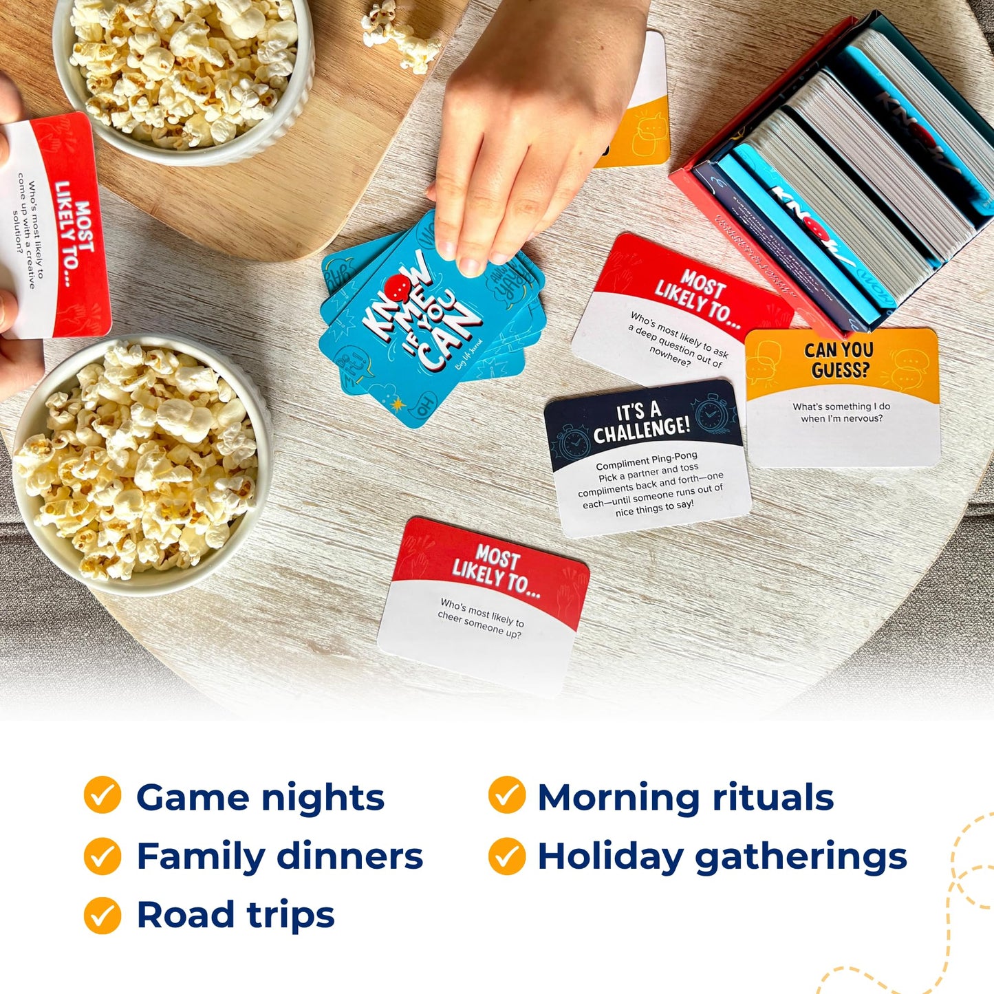 Big Life Journal Know Me If You Can Connection Game | 160 Cards for Conversation & Emotional Intelligence