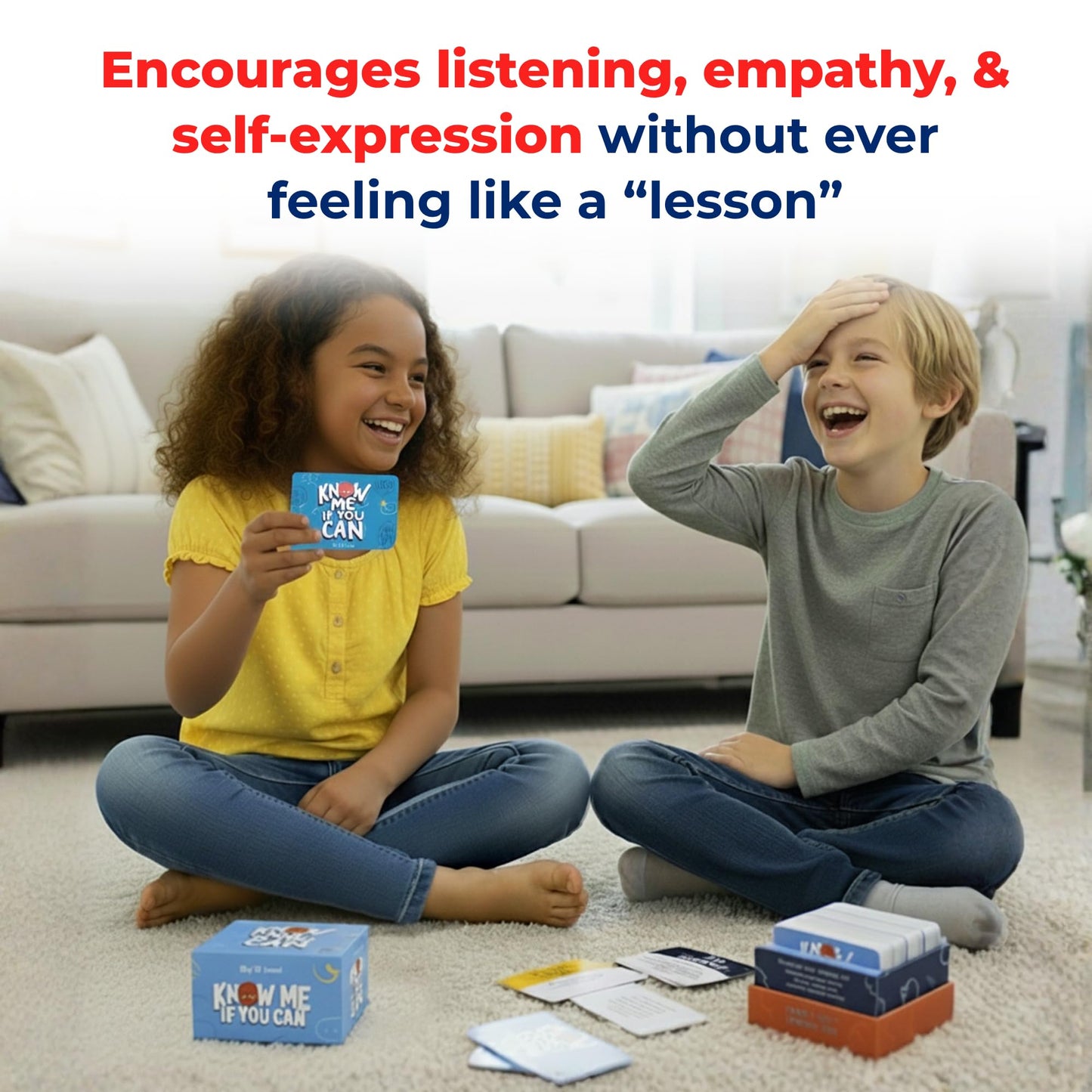 Big Life Journal Know Me If You Can Connection Game | 160 Cards for Conversation & Emotional Intelligence