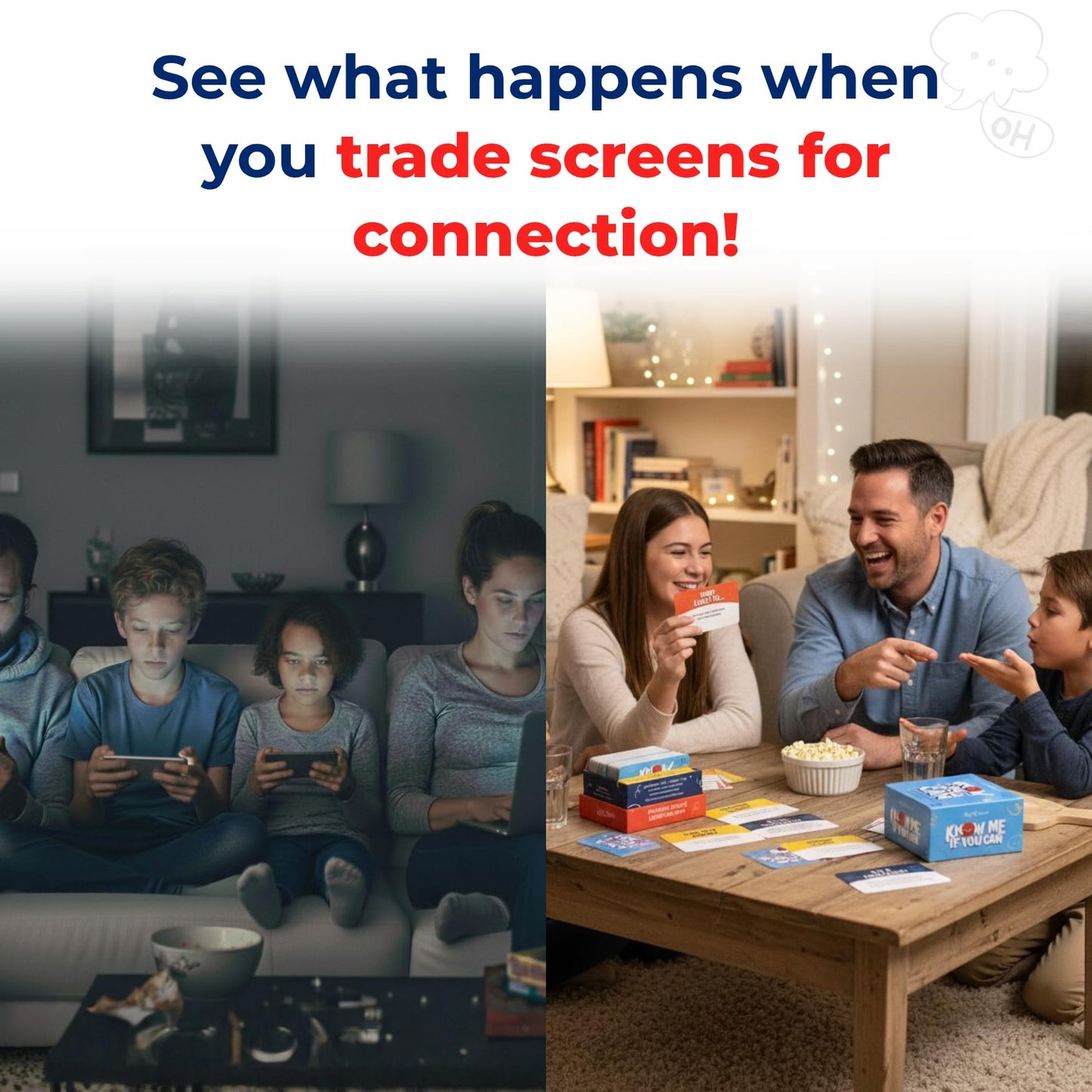 Big Life Journal Know Me If You Can Connection Game | 160 Cards for Conversation & Emotional Intelligence