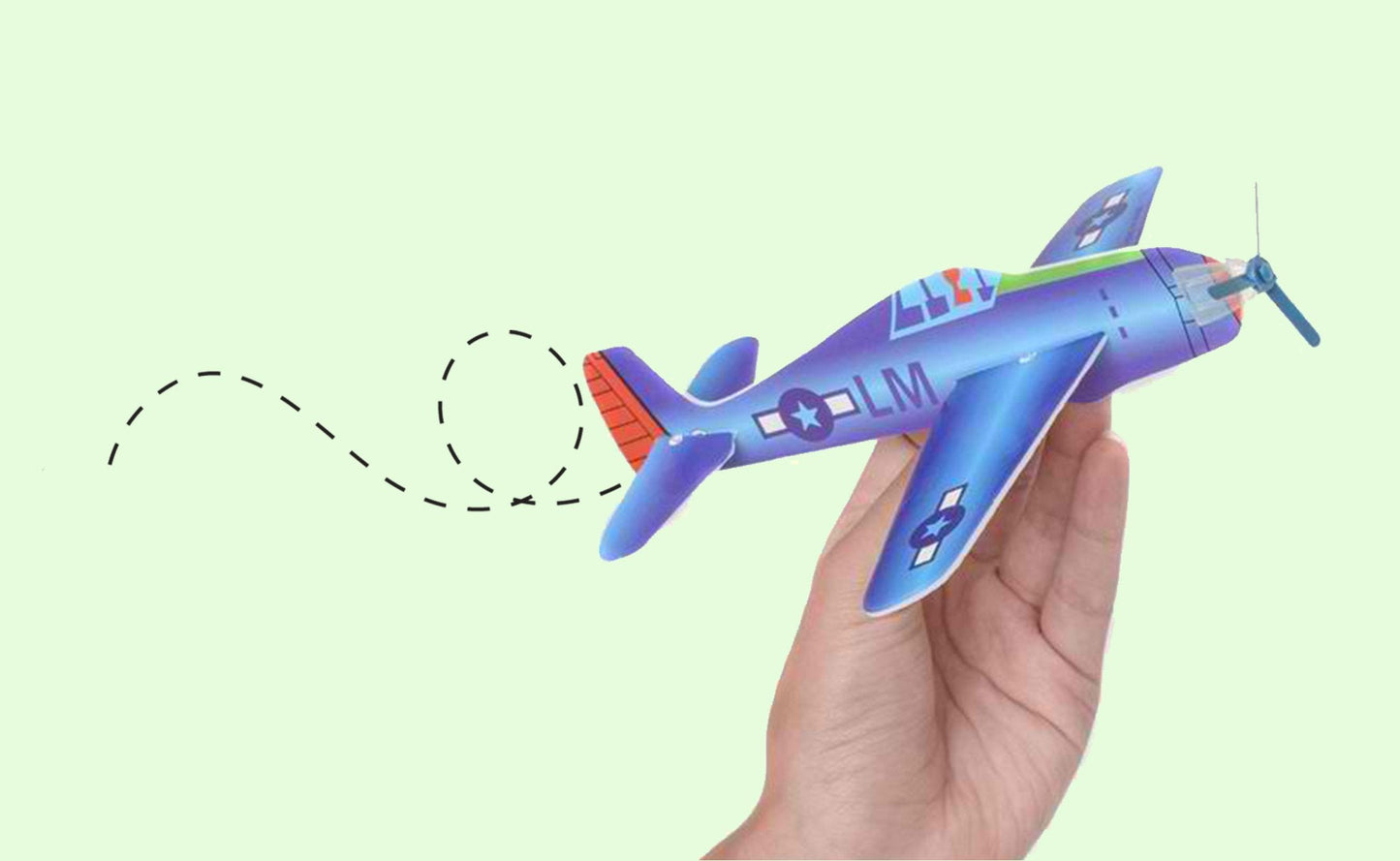 Big Mo's Toys 24-Pack 8-Inch Glider Planes – Party Favors & Prizes
