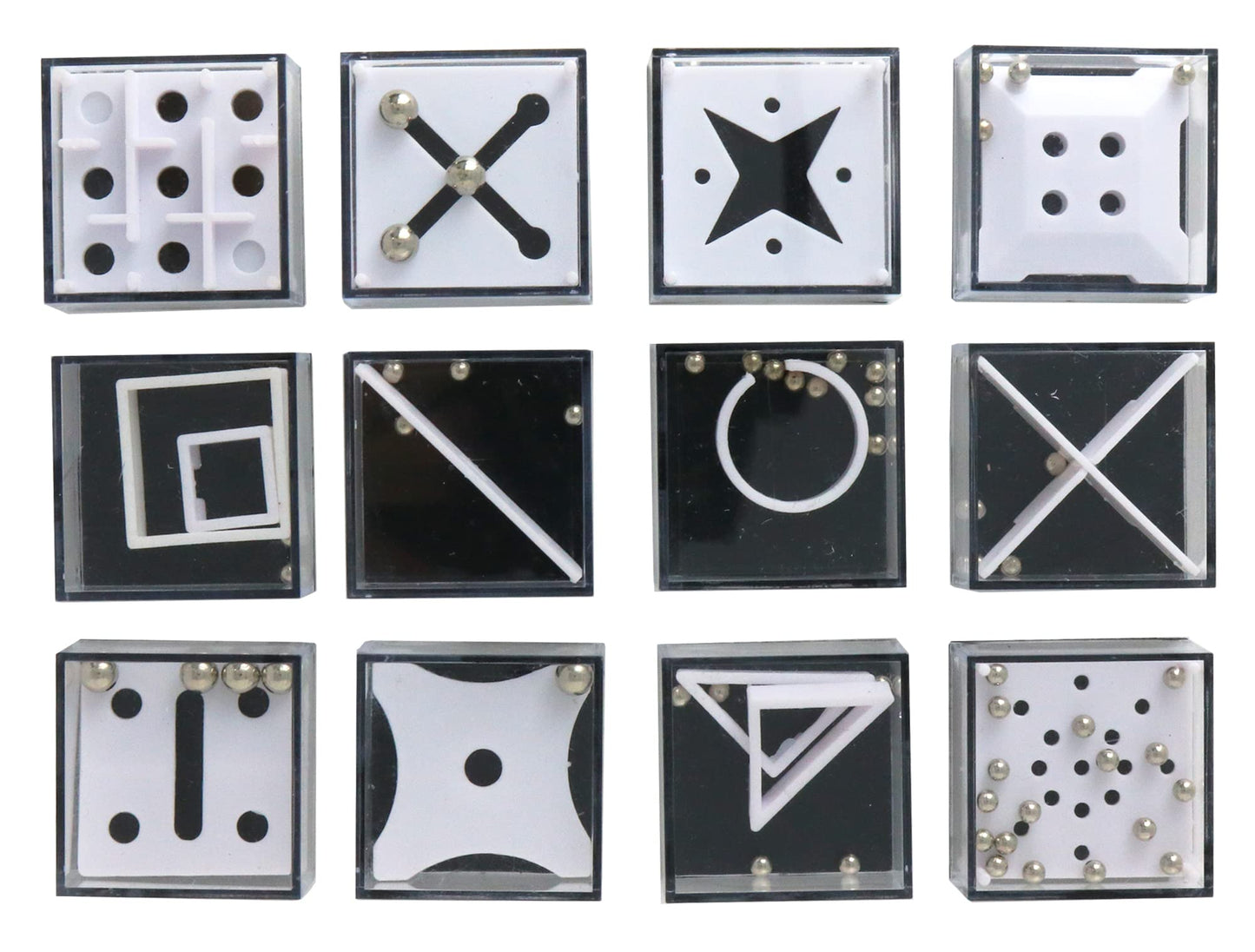Big Mo's Toys Balance IQ Cube Puzzle – 12 Pack Stocking Stuffers