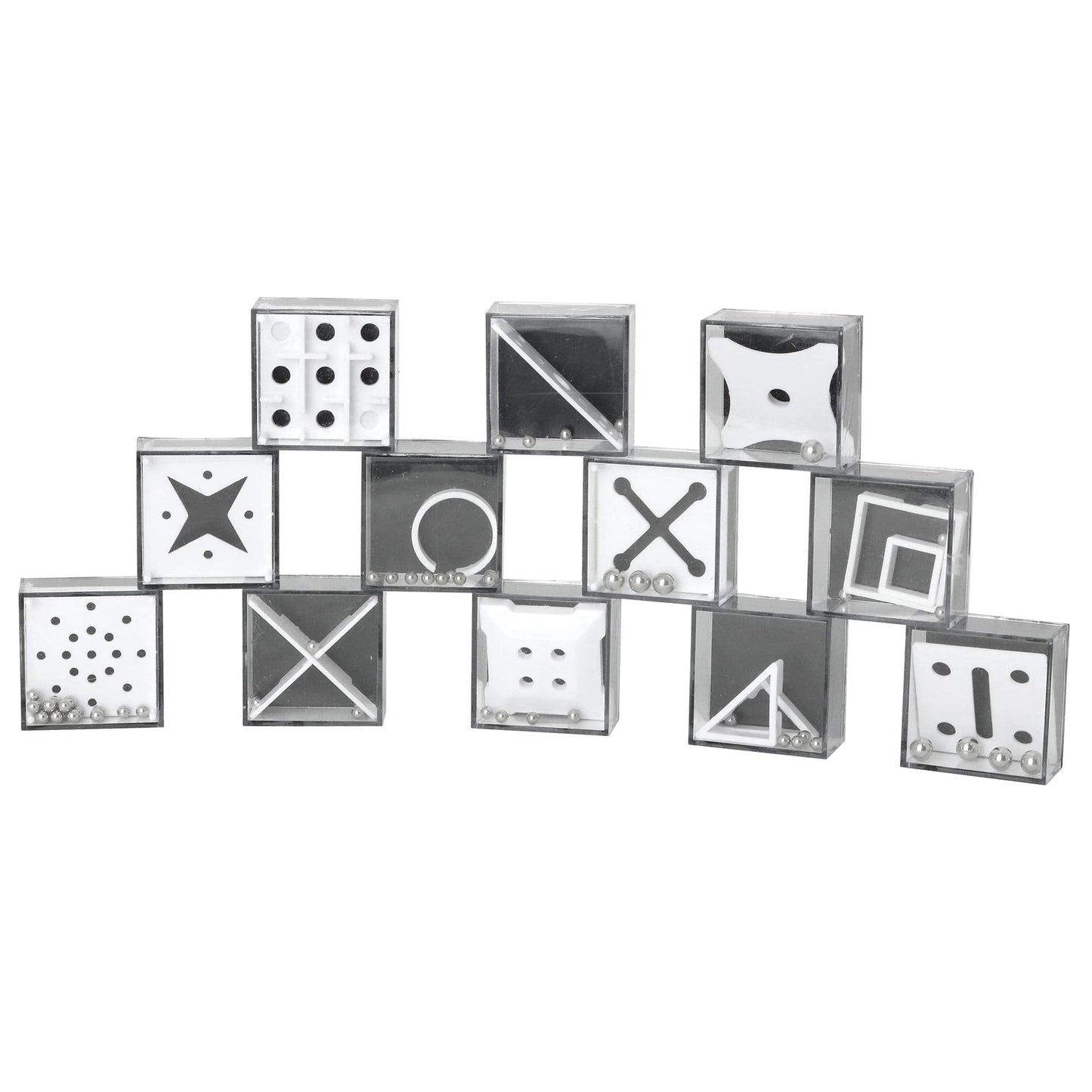 Big Mo's Toys Balance IQ Cube Puzzle – 12 Pack Stocking Stuffers