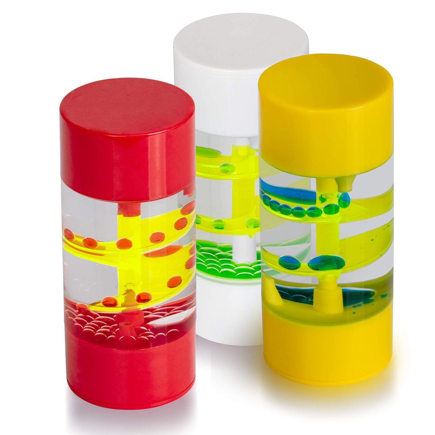 Big Mo's Toys Liquid Motion Spiral Timer – Sensory Bubble Fidget Toy for Focus & Calm