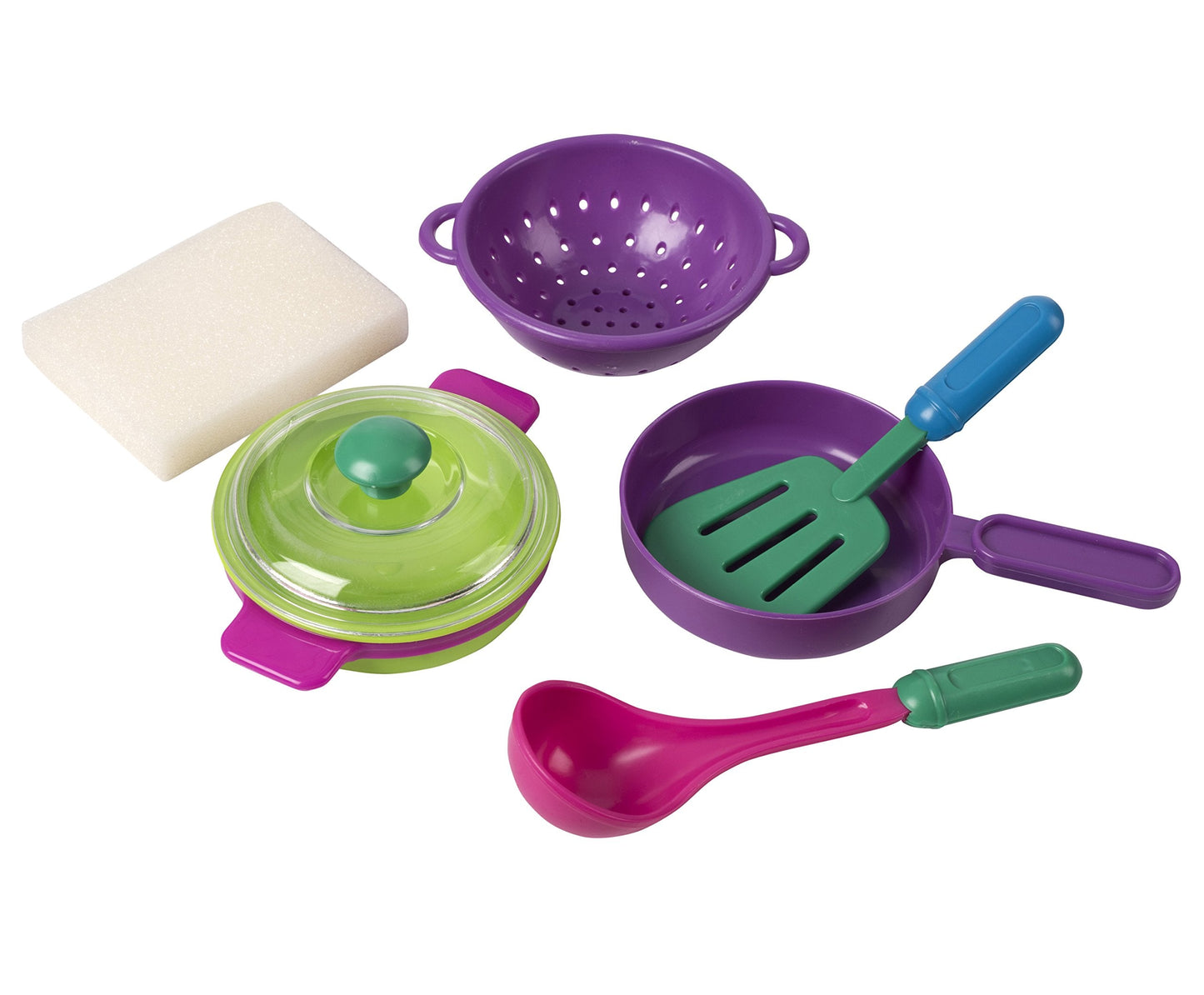 Big Mo’s Toys Pretend Play Dishes Playset – 28-Piece Little Chef Kitchen Set for Kids