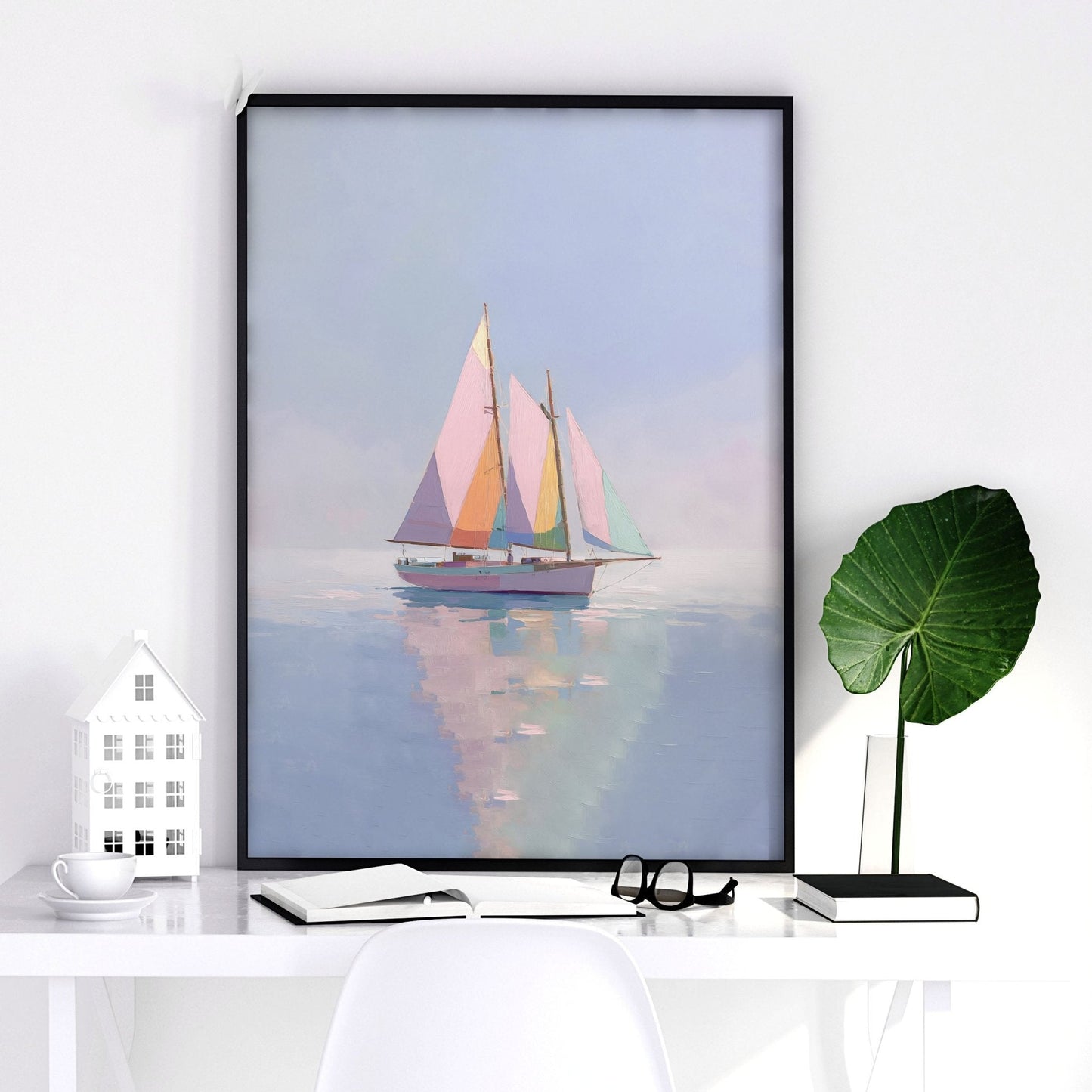 Big Poster For Home Office | Set of 3 Italian Lifestyle Wall art Prints