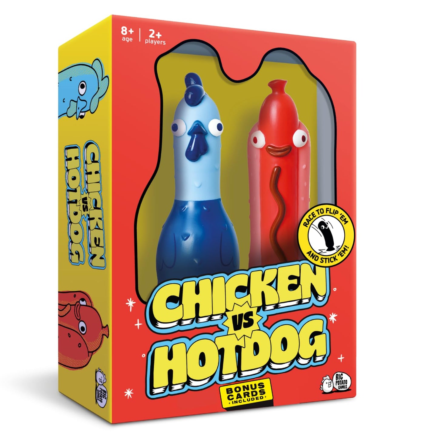 Big Potato Chicken vs Hotdog: Funniest Family Party Game | 2–10 Players