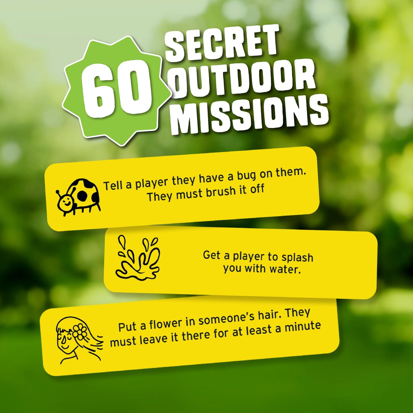 Big Potato Don't Get Got: Outdoor Edition | Award-Winning Secret Missions Game for Adults and Family