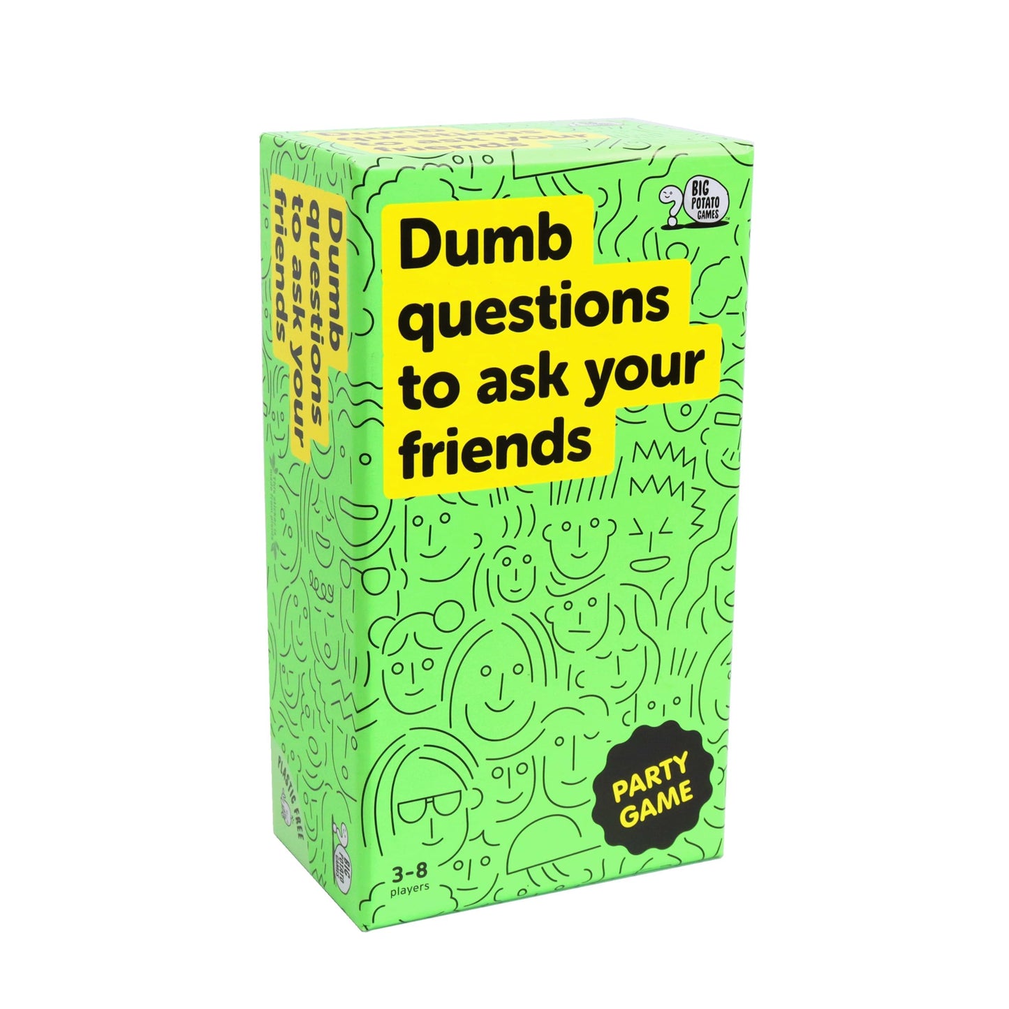 Big Potato Dumb Questions – Hilarious Party Game for Adults & Friends