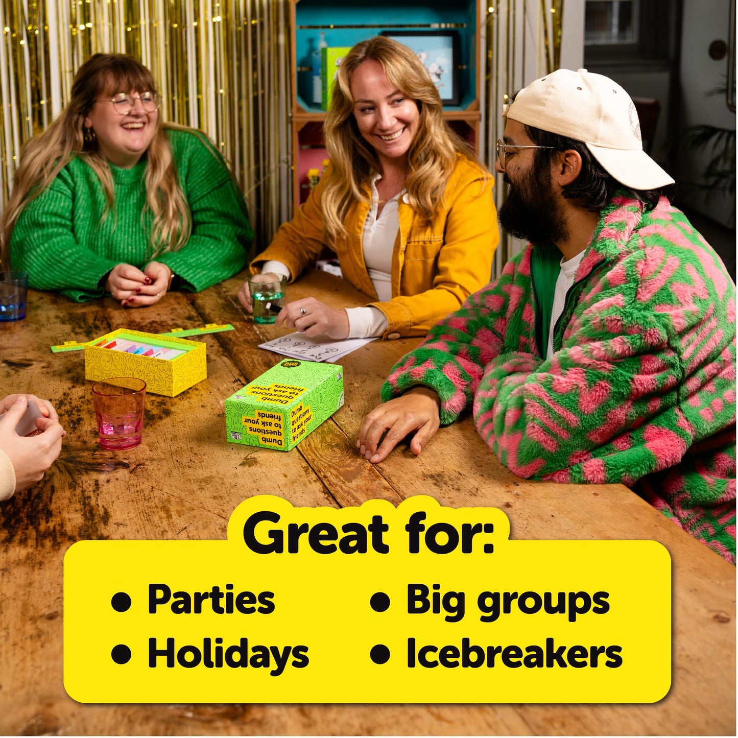Big Potato Dumb Questions – Hilarious Party Game for Adults & Friends