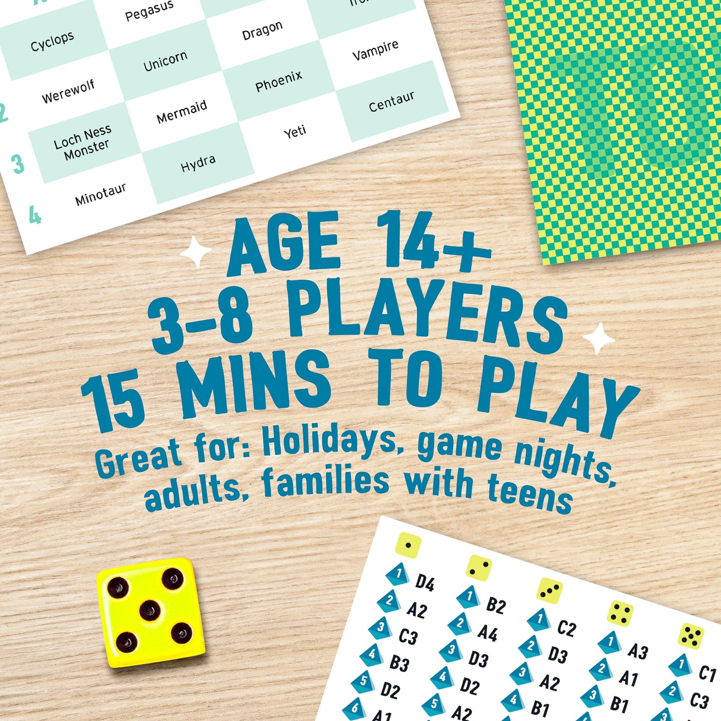 The Chameleon by Big Potato — Award-Winning Bluffing Game for Family, Friends & Adults | 80 Extra Secret Words