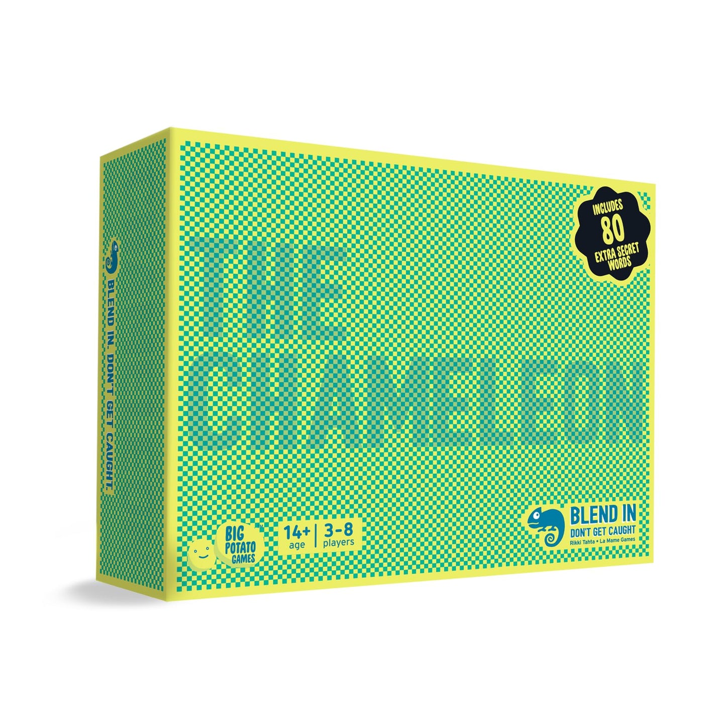 The Chameleon by Big Potato — Award-Winning Bluffing Game for Family, Friends & Adults | 80 Extra Secret Words