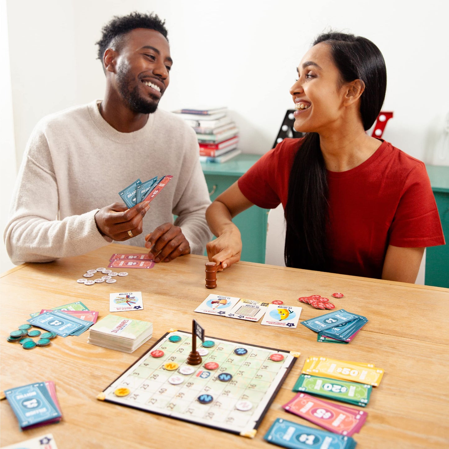 Big Potato Zillionaires Road Trip USA — Family Board Game for 2–5 Players