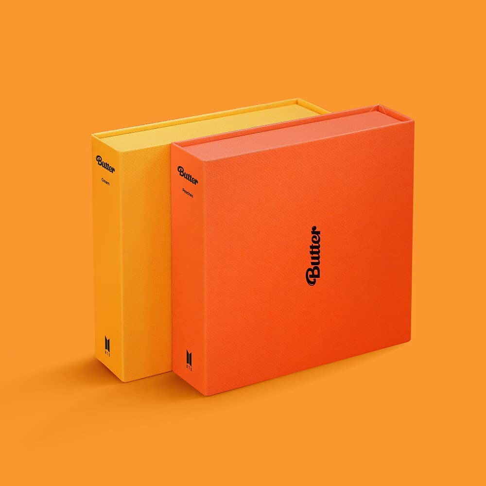 BigHit BTS Butter Album + Extra Photocards Set (Peaches Ver.) | Display Album
