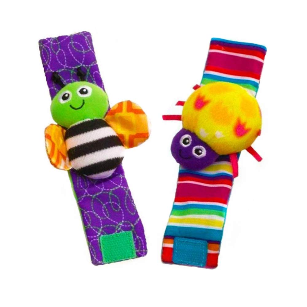 Bigib Baby Infant Rattle Socks Toys (3-6 to 12 Months) – Sensory Learning Toy for Girls & Boys