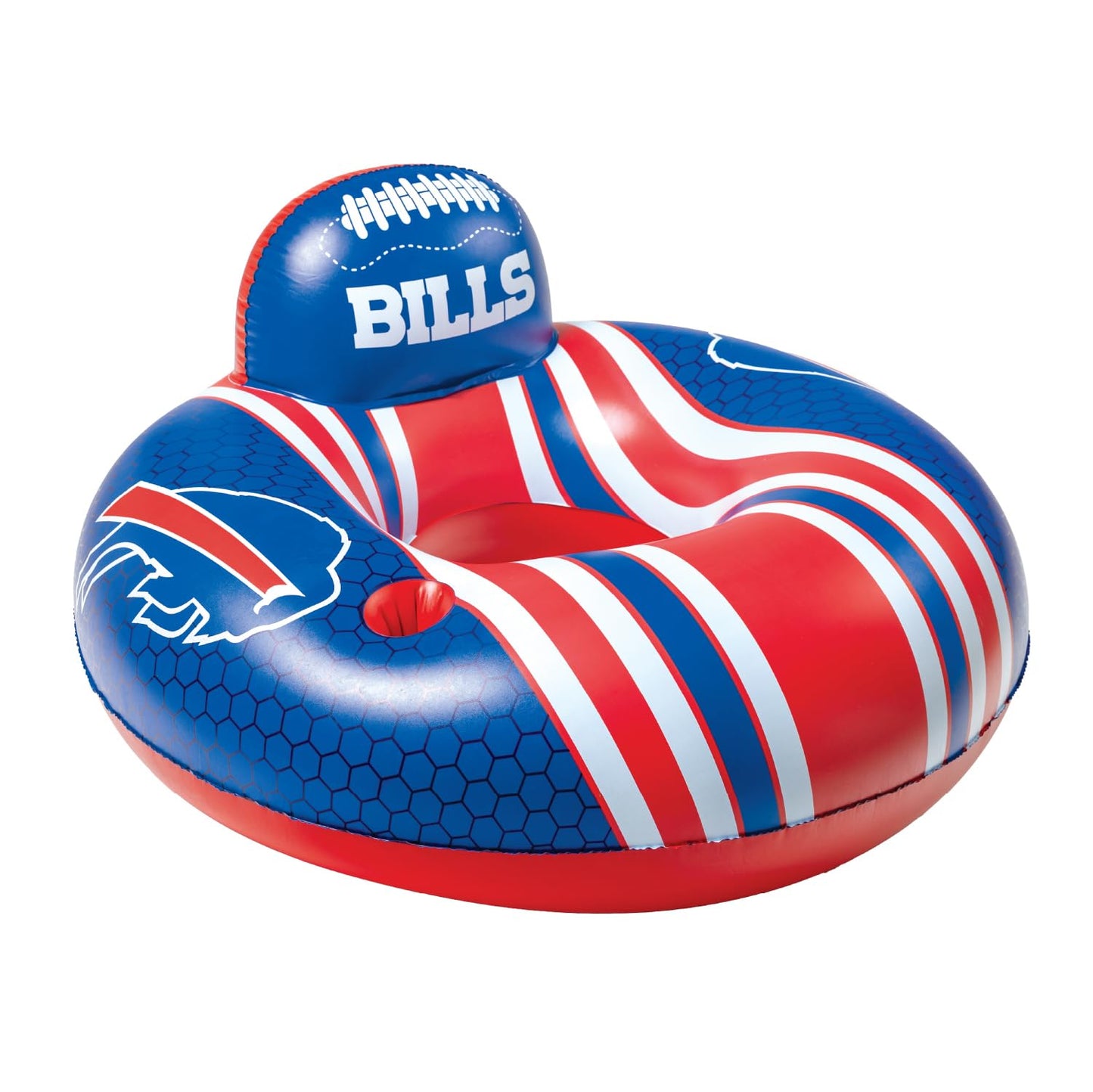 Buffalo Bills 42-Inch NFL Pool Float with Back Support | BigMouth Inc