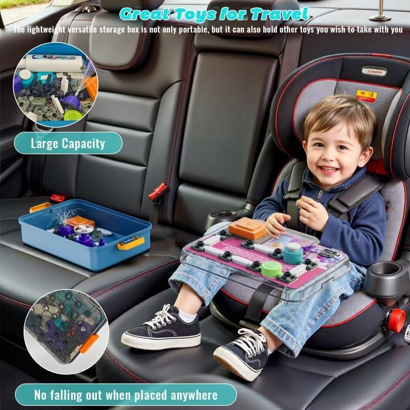 BIGRANK Science Kits for Kids 5-12 | 58 Circuit Parts, 520+ Projects, Portable STEM Toys