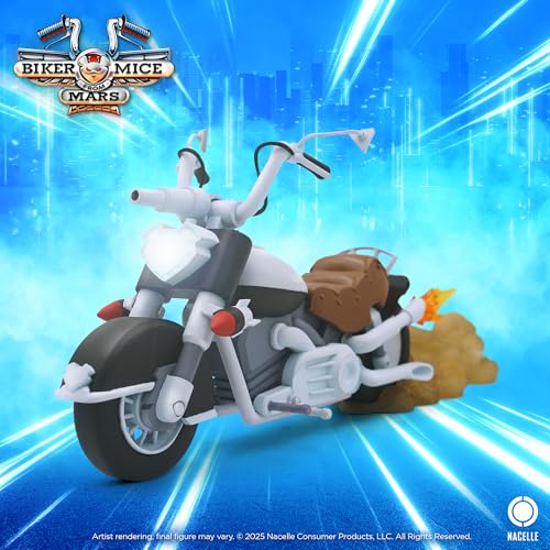 Throttle's Martian Monster Bike – Biker Mice From Mars 1/12 Scale Figure Vehicle