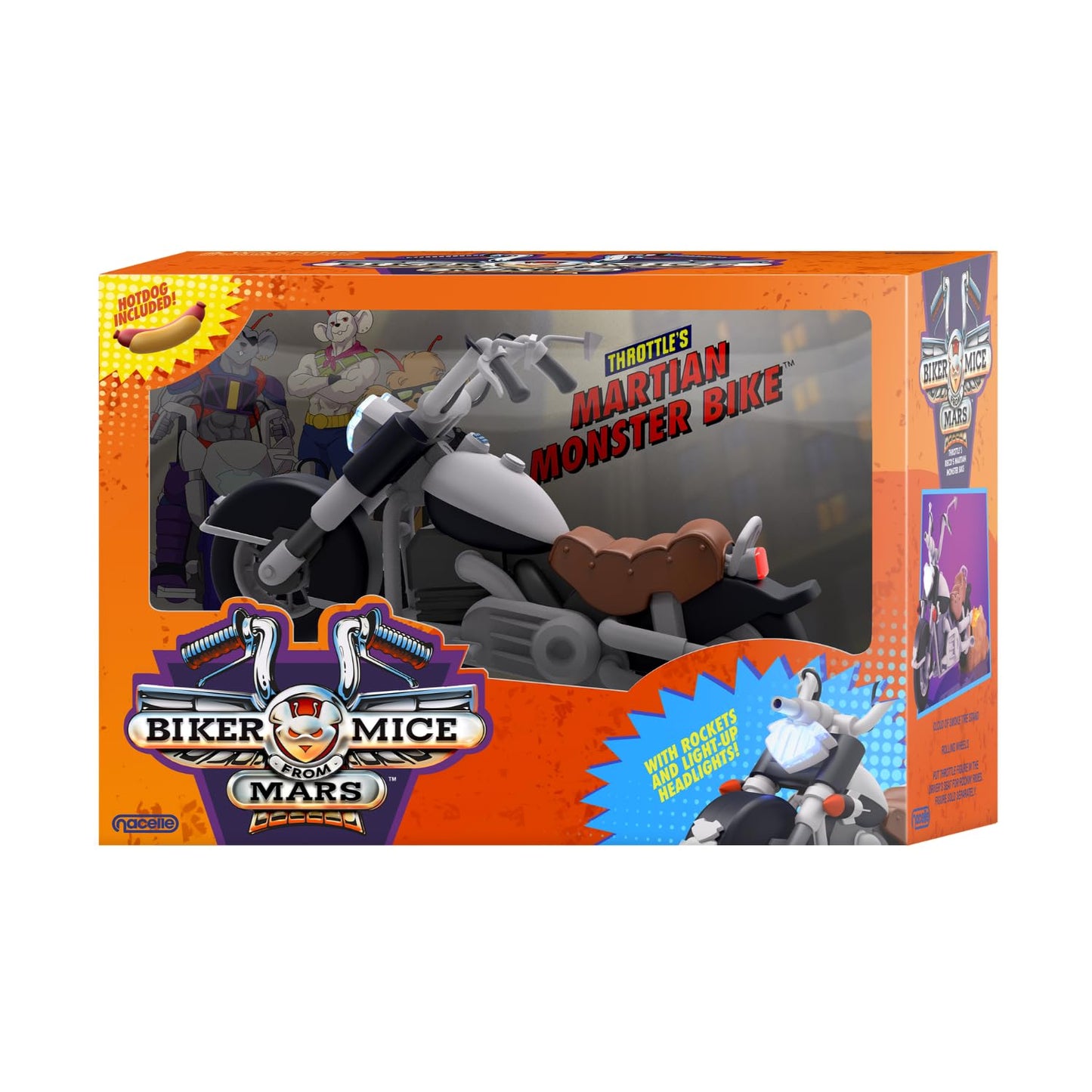 Throttle's Martian Monster Bike – Biker Mice From Mars 1/12 Scale Figure Vehicle