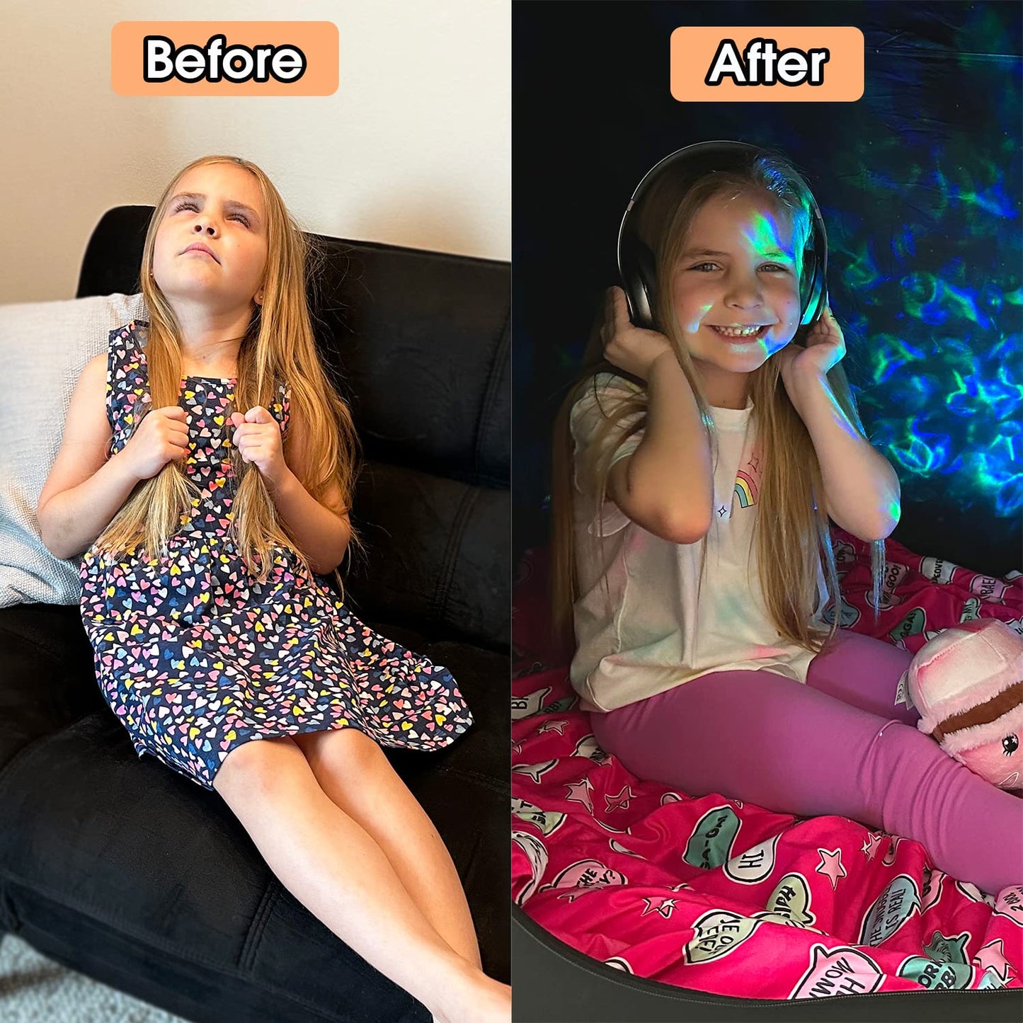 Bildurem Sensory Tent for Kids – Calming Blackout Play Space