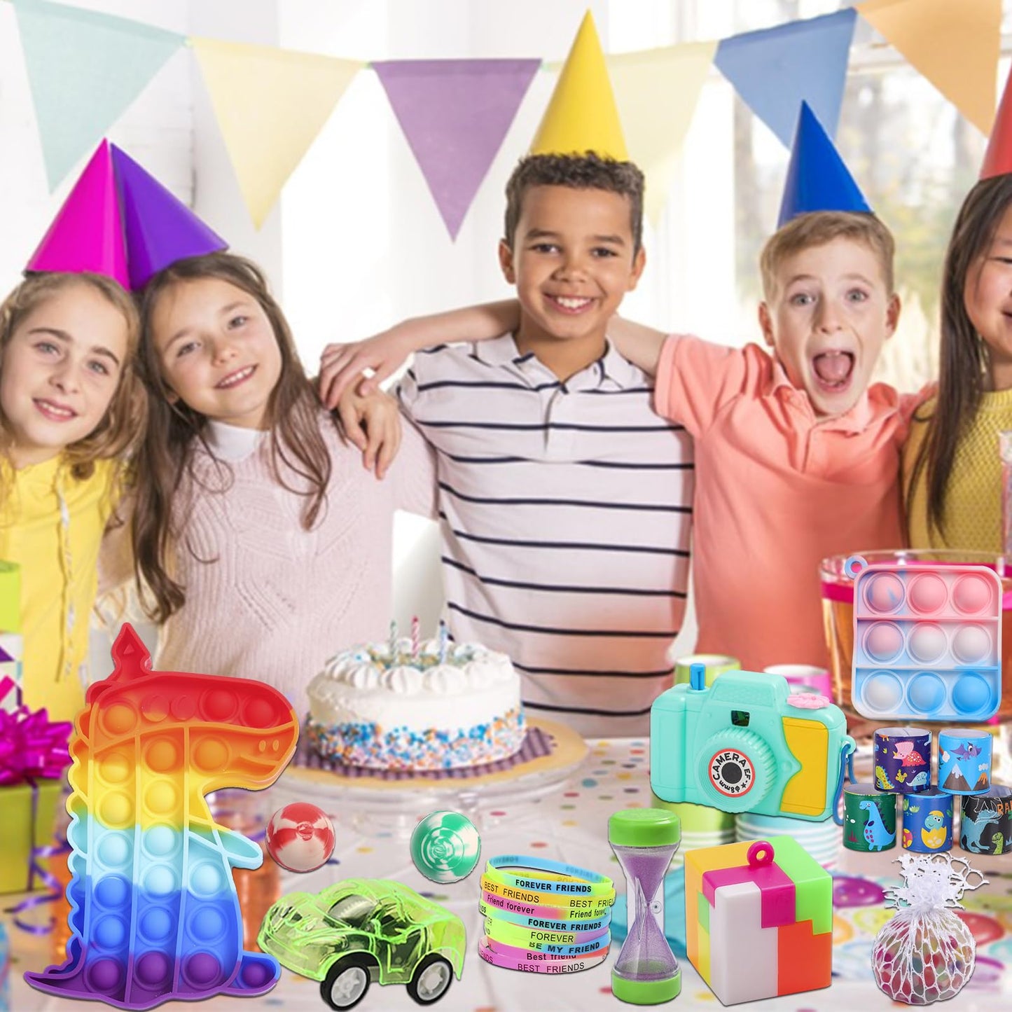 BILLFULL 1000 Pcs Party Favors & Fidget Toys Bulk for Kids